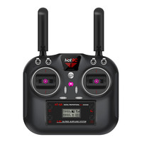 RC Hotrc HT-8A Remote Control 2.4G 8CH Transmitter with box Receiver F-08A For RC Aircraft Car Ship Tank