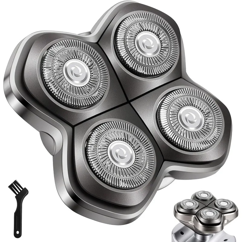 

Сменная бритвенная головка Pro 4, совместимая с Skull Pitbull, Butterfly Kiss Pro и Palm, моющаяся, для влажного и сухого бритья.