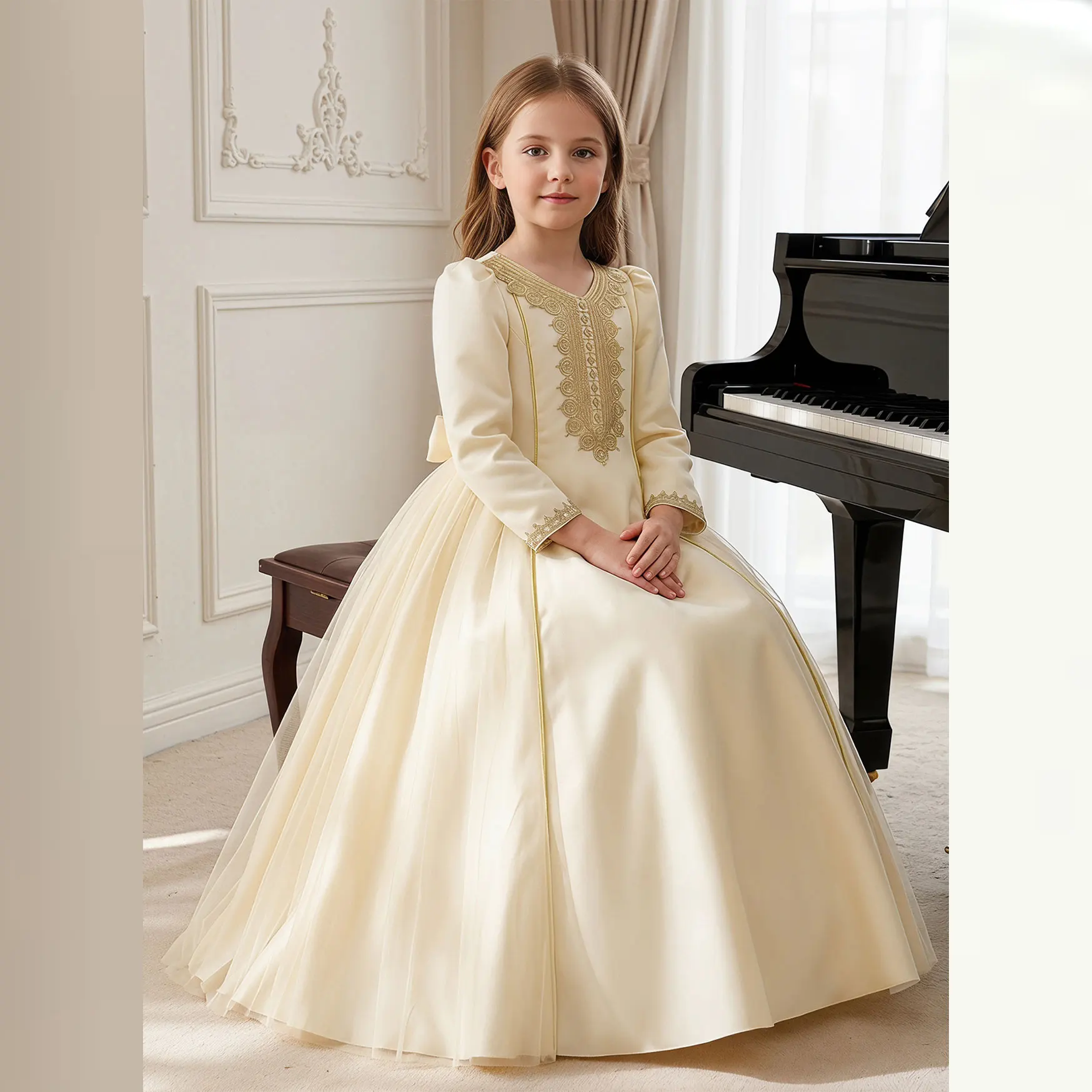 hetiso-children's-girls-party-dresses-elegant-formal-retro-style-long-ball-gown-for-kids-festive-outfits-clothes-4-12-years