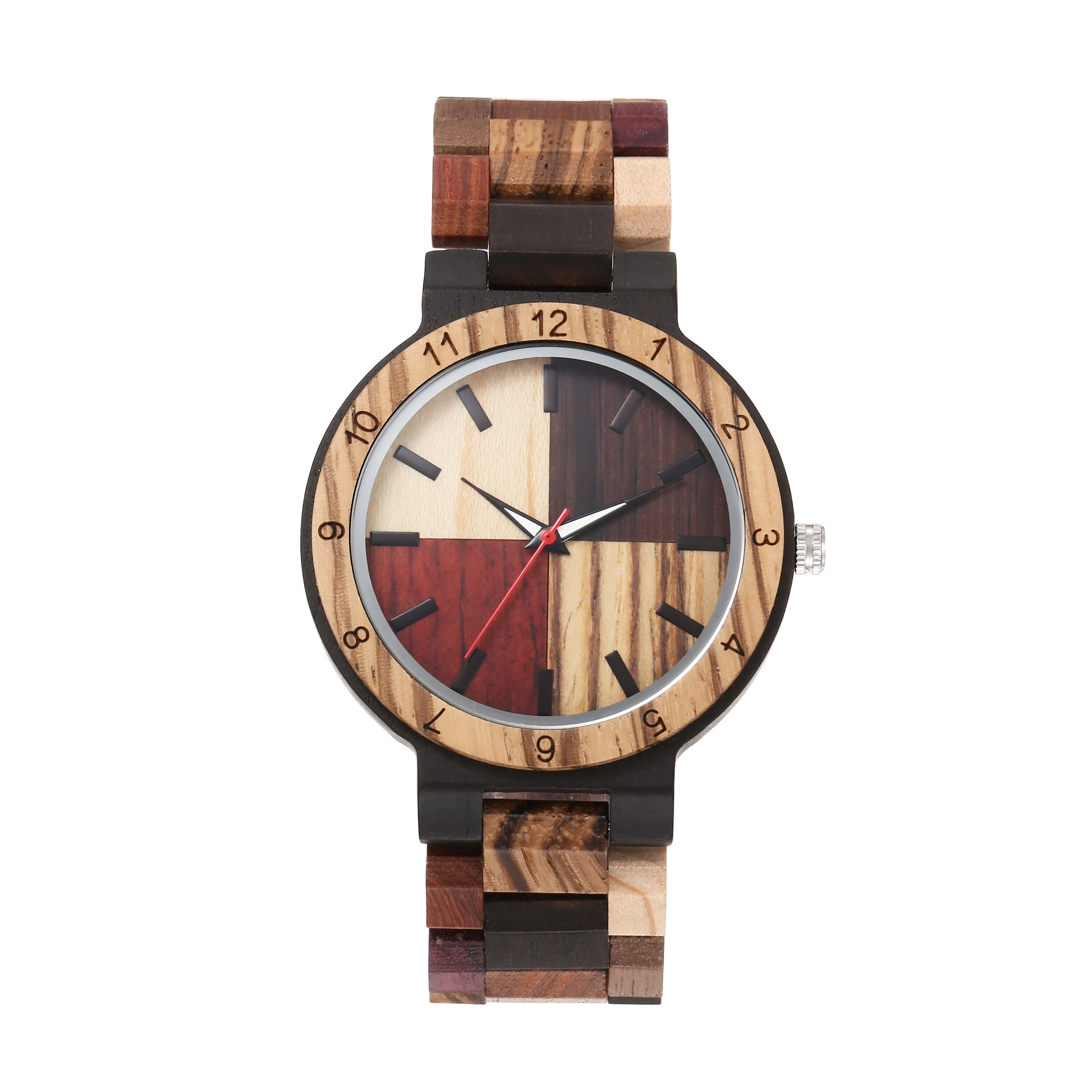 

New Men's Retro Simple Lightweight Watch Dial Design Classic Fashionable Multi-color Wooden Watches