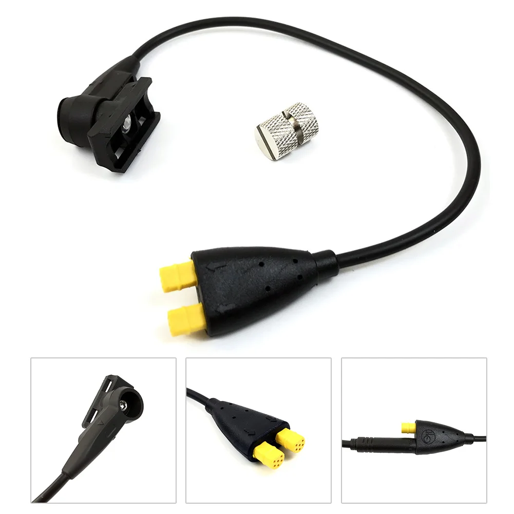 Black ABS Go Further And Faster On Your For Tongsheng TSDZ2 Bike With This High Performance Speed Sensor Extension Cable
