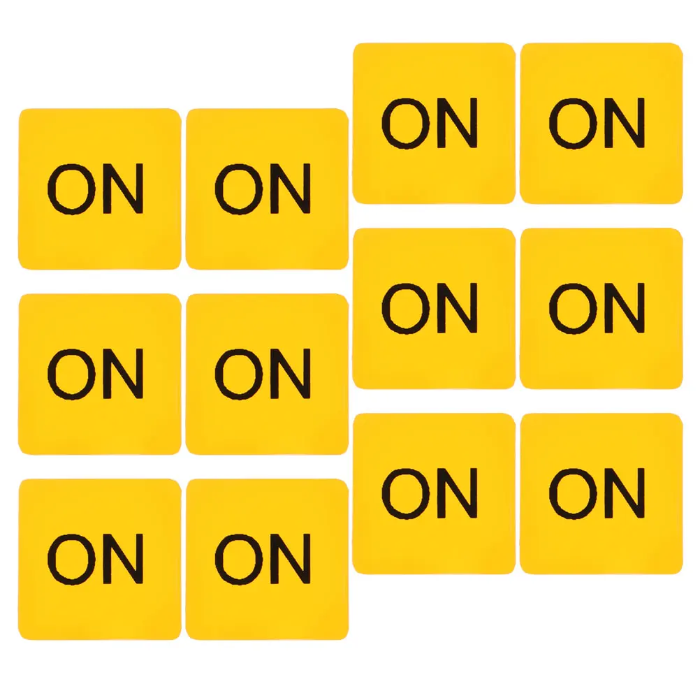 

Caution Sticker Switch Warning Labels Stickers Pvc Self-adhesive Electric Panel
