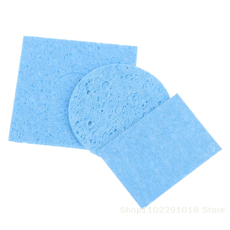 

practical10pcs Soldering Sponge For BGA Soldering Iron Tip Cleaning Welding Head Cleaner Soldering iron sponge Toolshousehold