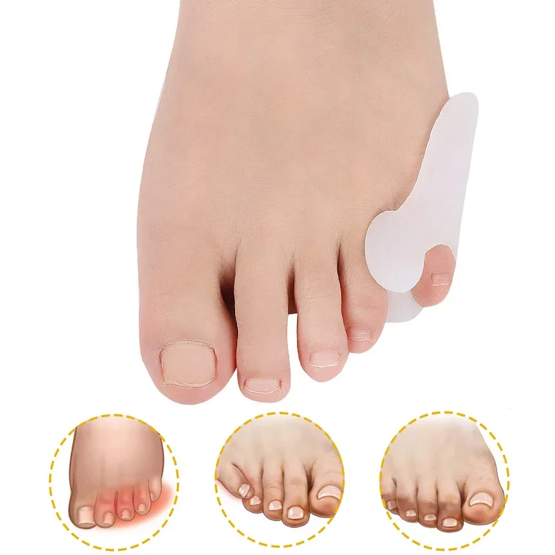 Pinky Bunion Corrector Little Toe Separator Bunionette Pads Toe for Pain Relief of Corn Callus and Blisters Personal Health Care