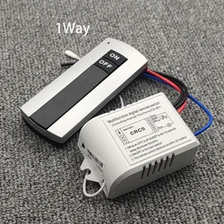 1 Way ON/OFF 220V Wireless Remote Control Switch Digital Remote Control Switch for Lamp & Light HT035