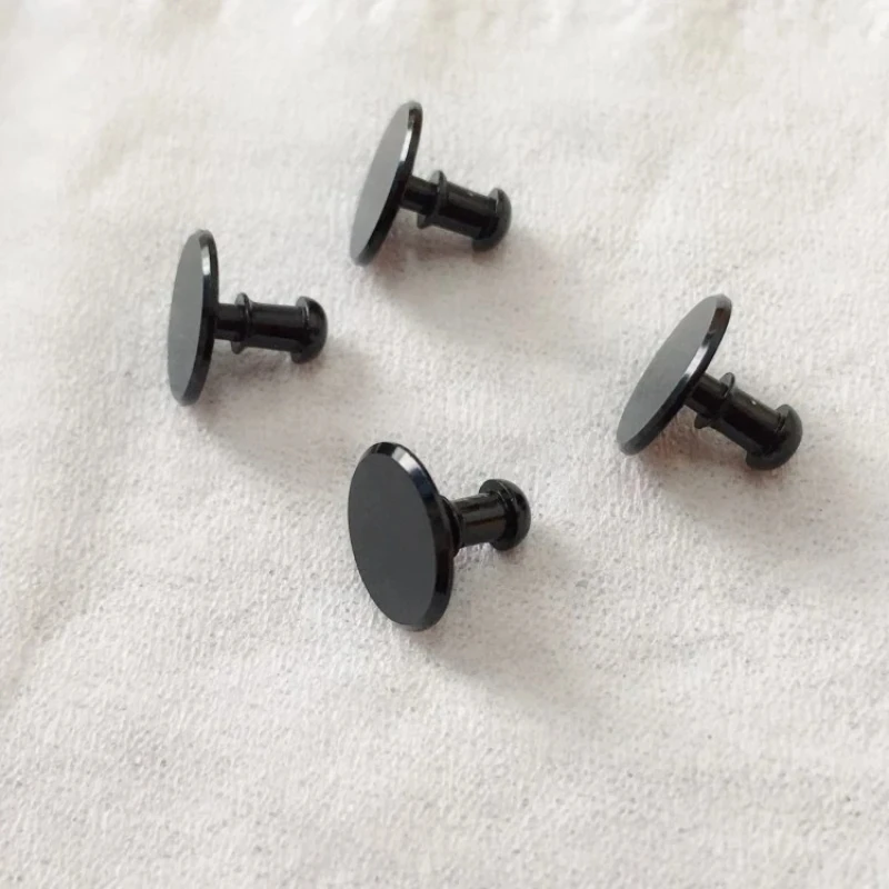 Metal Buckle For Mi Band Strap 7 6 5 4 3 Button For Xiaomi Bracelet 6 7 8 Smart Watch Accessories For MiBand 7 Replacement Spike image 3