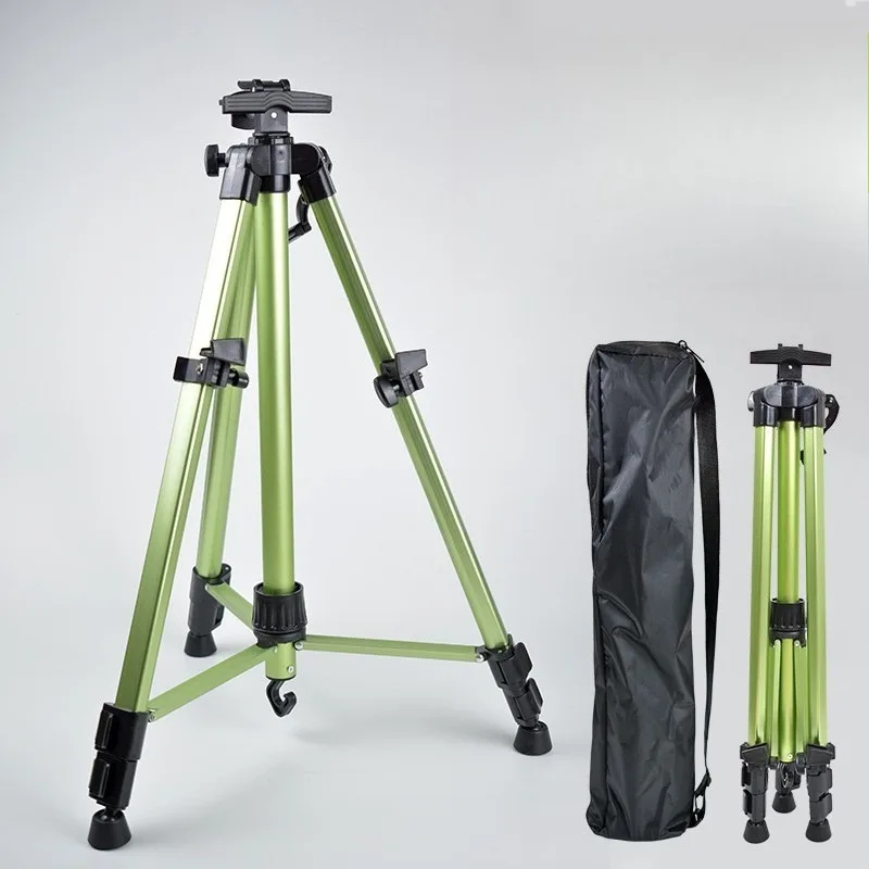 Aluminum Alloy Easel Foldable and Telescopic Portable Tripod Easel for Art Students Iron Hand-crank Sketch Board Stand