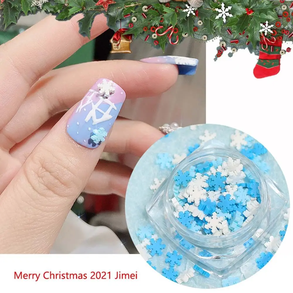 Temperamento coreano 3D copos de nieve escamas DIY decoración de uñas copos de nieve lentejuelas accesorios de manicura joyería artística de uñas