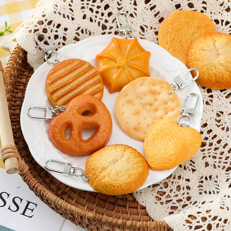 10PCS Large Artificial Cookie Simulation Biscuits Fake Cake Dessert Cookies Dessert Table Props Sample Display Home Decor