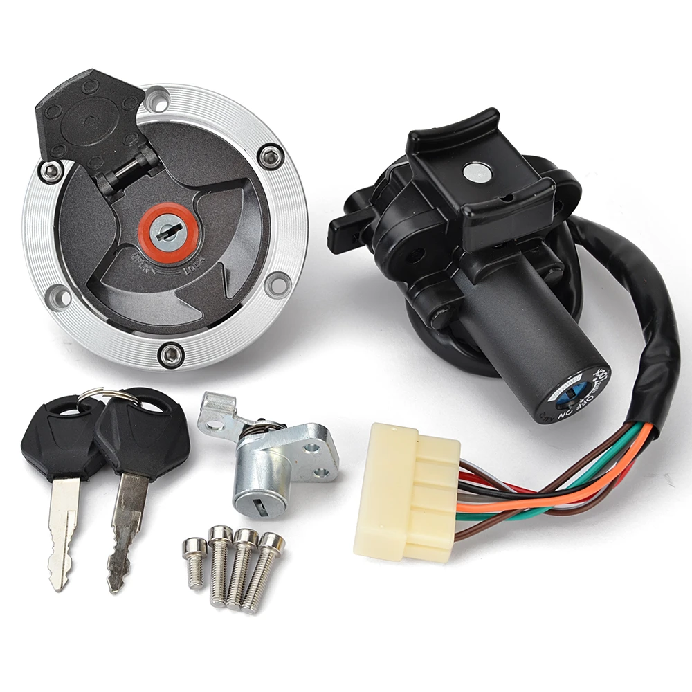 Fuel Cap Ignition Switch Seat Lock Keys For Kawasaki EX250 EX300 Ninja ER250 300 Z250 Z300 BR250 Z250SL BX250 NINJA 250SL ABS