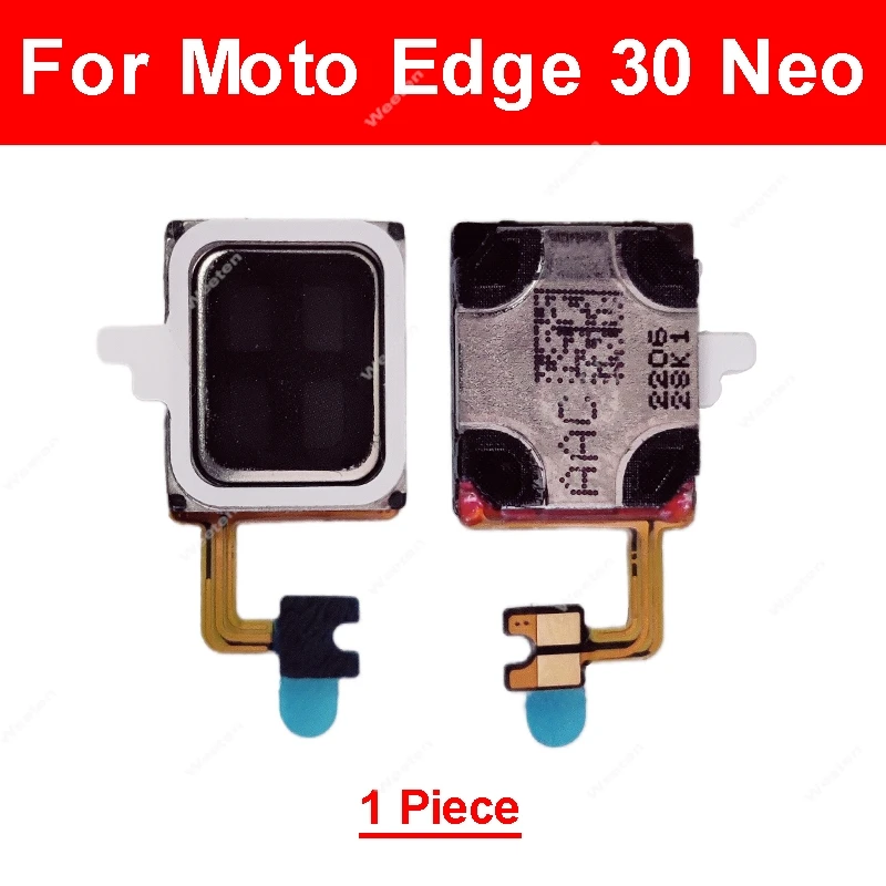 Para Motorola MOTO Edge 20 30 40 S30 X30 Pro Edge 20 Lite Edge 30 Ultra Fusion Edge 40 Neo: Piezas de Repuesto para Auricular, Altavoz y Receptor de Sonido