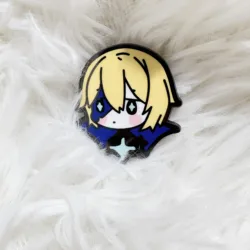 Dainsleif Genshin Impact kirsite enamel pin (Has texture paint) Comes with original design back card