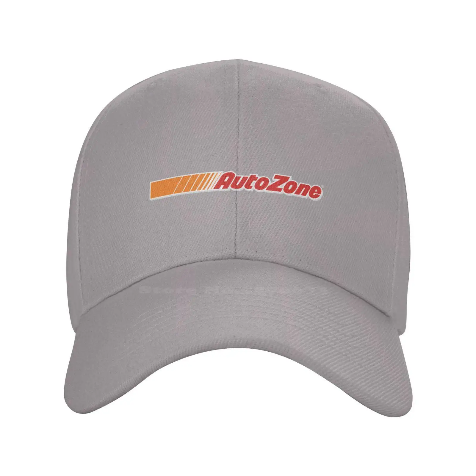 AutoZone Logo Print Graphic Casual Denim cap Knitted hat Baseball cap