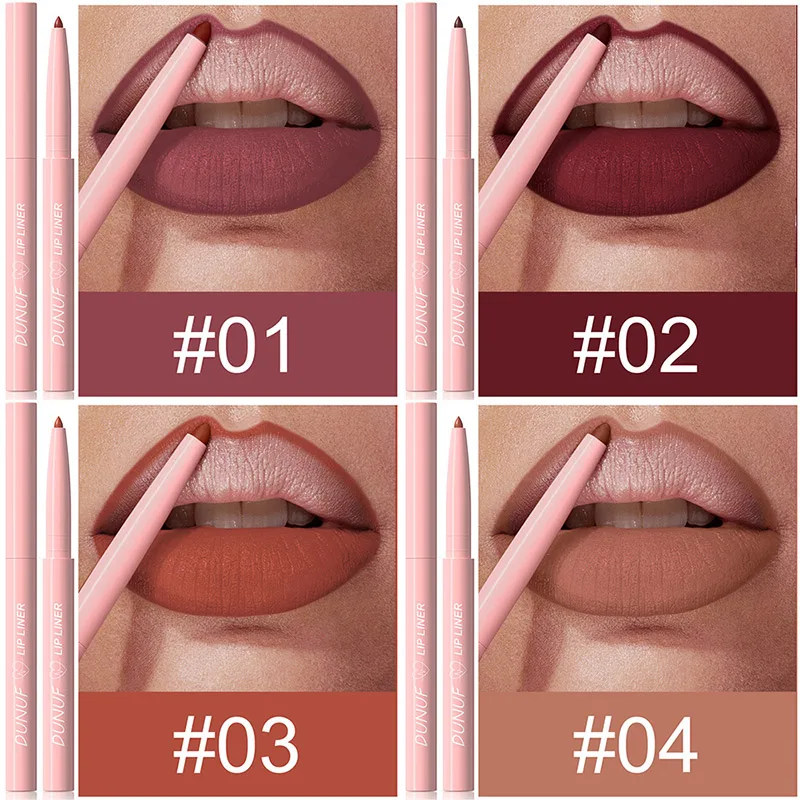 Lipliner Nude Cream Texture Series أحمر شفاه متين مقاوم للماء مكياج كوريا الجنوبية الأصلي كبار أنثى ماكياج مستحضرات التجميل الشفاه