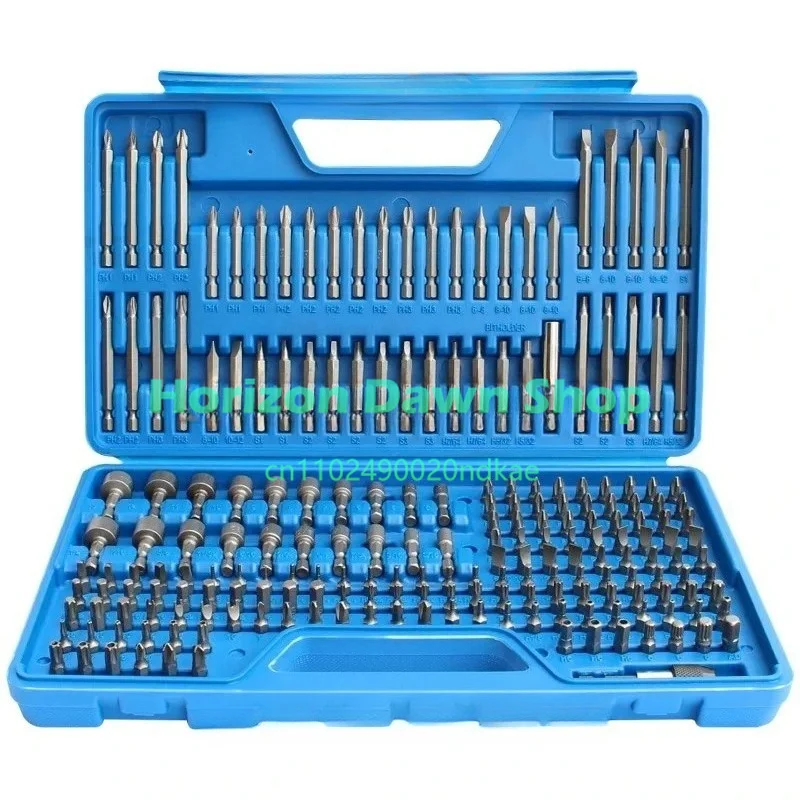 208PCS Screwdriver Bits Set Mini Screwdriver Kit Chrome Vanadium Steel Repair Tools
