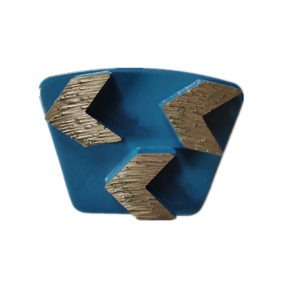 STI04 High Sharpness STI Concrete Grinding Tools Metal Bond Husqvarna Two Pins Redi Lock Grinding Pads for Concrete Grinder