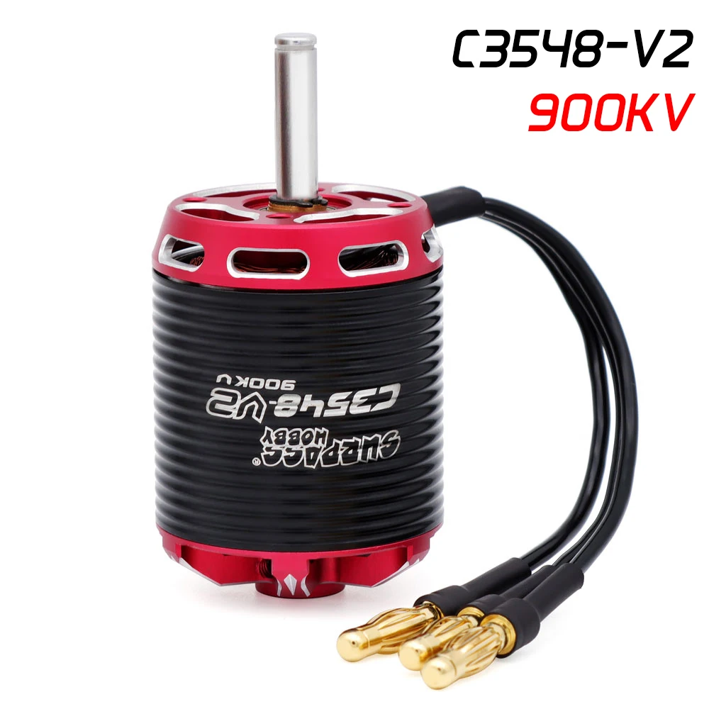 OVERTREFFEN HOBBY RC Borstelloze Motor Outrunner C28/C35/C42/C50 Serie Flier V2 14 Polen CNC voor Alle Vaste Vleugelvliegtuigen Model - afbeelding 1