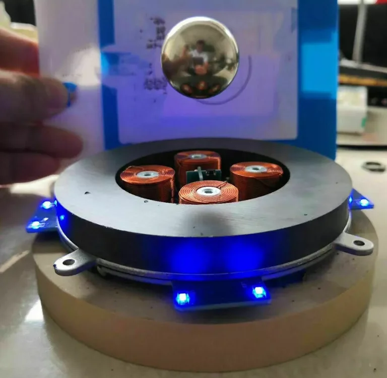 High Load Capacity Magnetic Levitation Core Bare Machine for Bluetooth Speaker Globe Display Stand Moon Lamp Craft