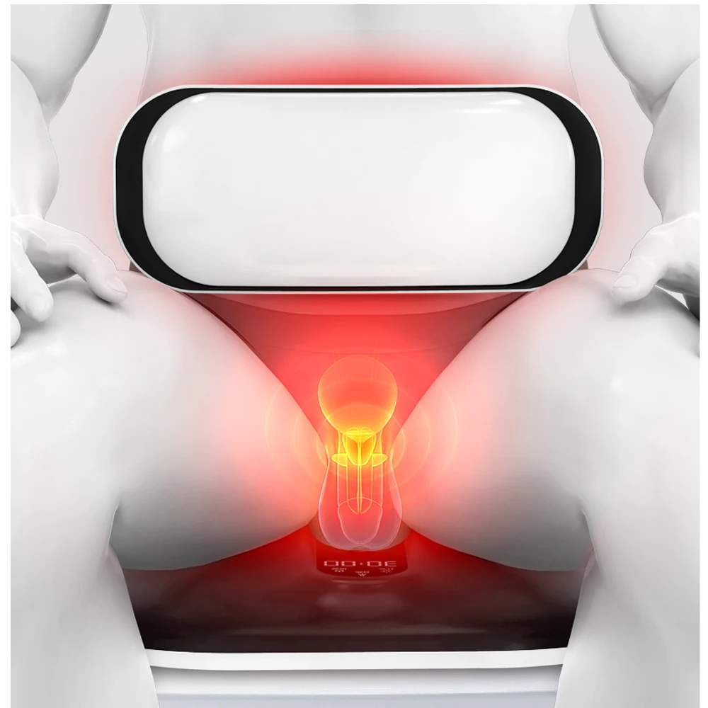 Best Selling Product Red Light Therapy Prostate Medicine For Prostate Treatment Device Heating Pain Relief 630nm  Therapy