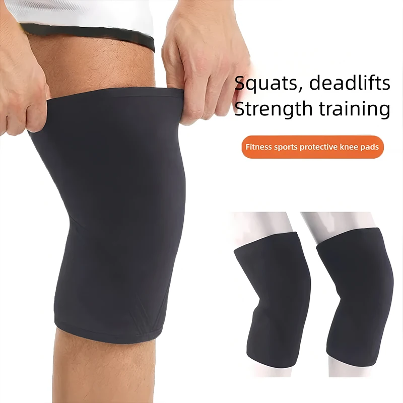 Flexible knee sleeve,9mm Thick Neoprene Knee Pads,Professional Weightlifting Knee Sleeves,Strength Training Sport,Size S--2XL