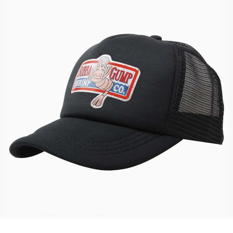 Outdoor Forrest Bubba Gump Red Cap Shrimp CO. Baseball Hat Forrest Gump Costume Cosplay Printed Embroidery Sport Hats - view 5
