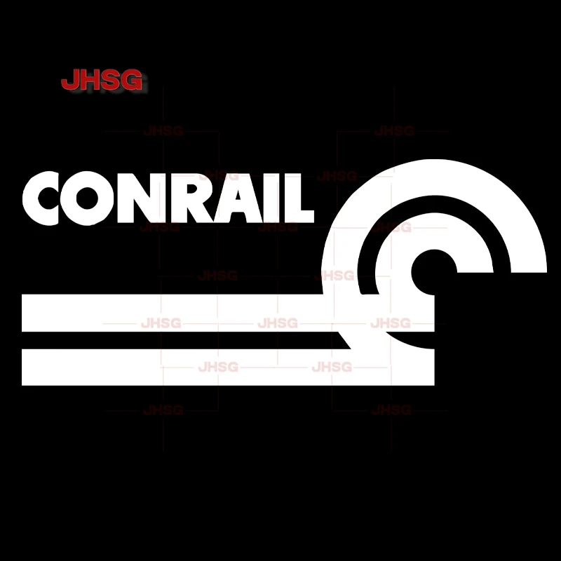 Conrail Vinyl Stickers for Railway Vehicles - Exterior Decoration Waterproof Stickers