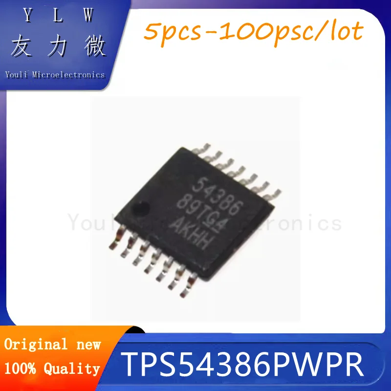 New Import TPS54386PWPR Silkscreen 54386 SMT HTSSOP14 Switching Regulator ICs