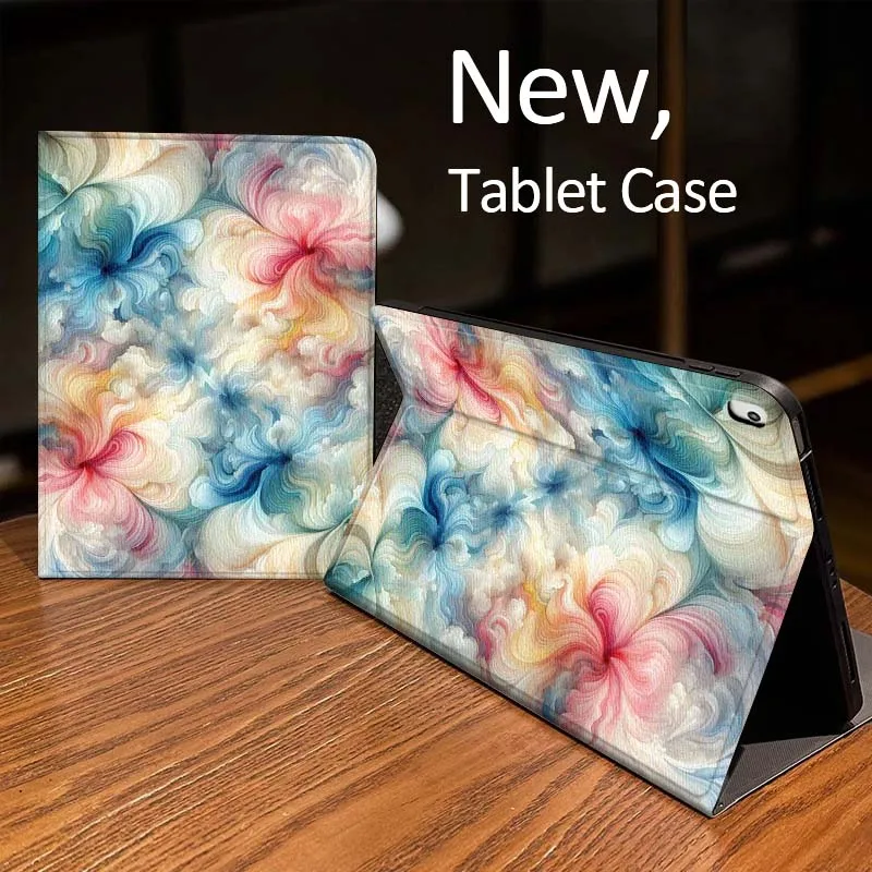 

Galaxy Swirl Color Sparkle For iPad Pro mini Air 1 2 4 3 5 6 7 8gen 9gen 11 M2 M3 M4 6th 7th 10th 11th Gen 2025 Tablet Case
