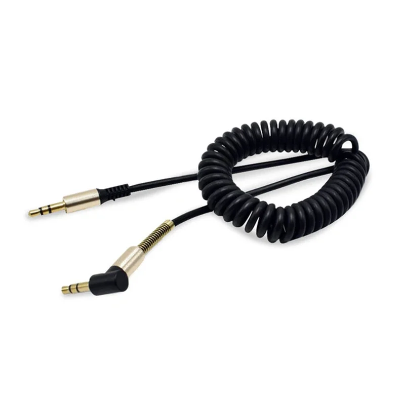 

3.5mm Jack Audio Cable 3.5 Male To Male Cable Audio 90 Degree Right Angle AUX Cable for Car Headphone Aux Cord