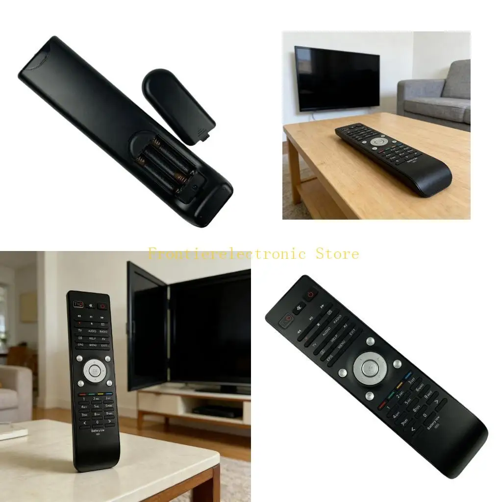 G8DB Durability ABS Remote with Ergonomic Button for VU Ten Remotes Reduce Fatigue
