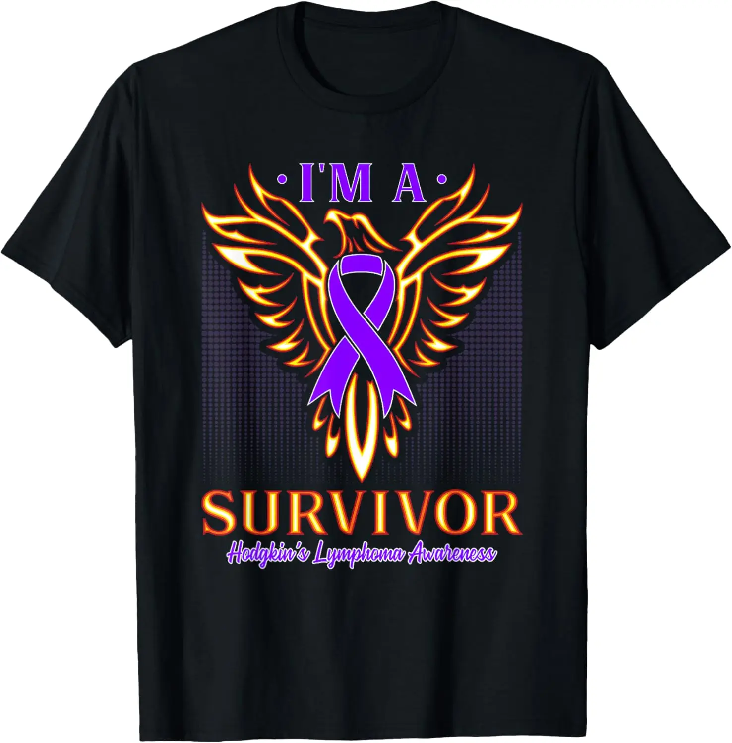 

Футболка с лентой Im A Survivor Hodgkins Lymphoma Awareness Phoenix