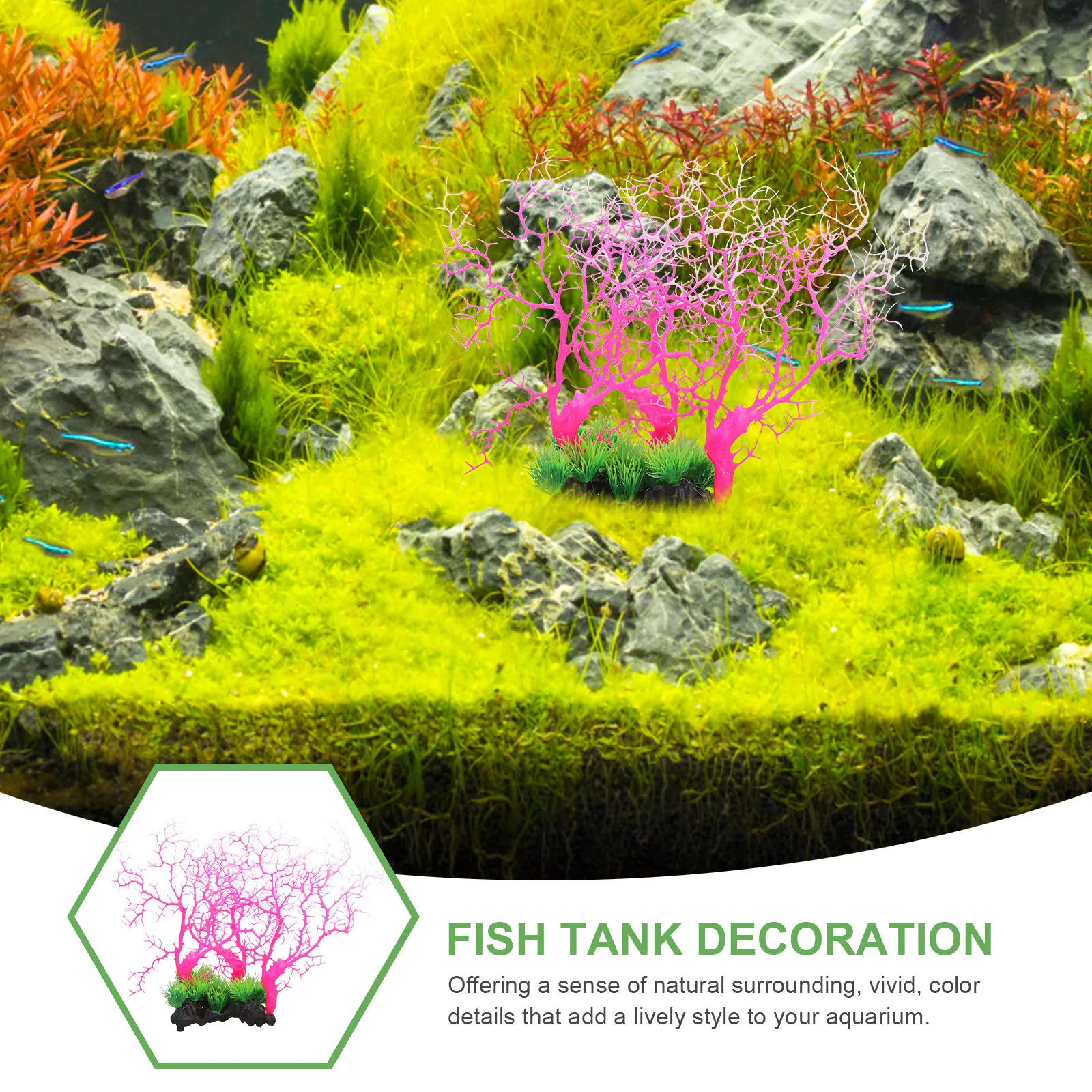 

Ornament Fish Tank Decoration Aquarium Decor Plastic Underwater Landscape Simulated Shelter Fish Tank Ornament Aquarium