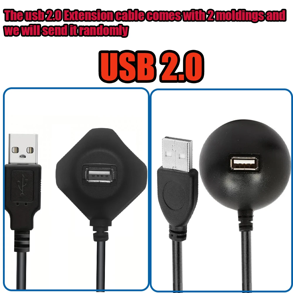 سطح المكتب USB تمديد كابل USB 3.0/USB 2.0 ذكر إلى أنثى تمديد الحبل مع قاعدة مصبوب USB سطح المكتب تمديد كابل M/F