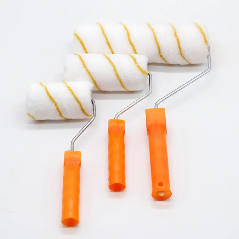 Валиковая щетка с тонкой щетиной, валик без мертвого угла, валик для латексной краски, валик для термоплавкого валика