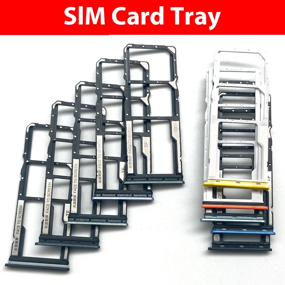 NEW Dual Card For Xiaomi Poco C75 C65 C40 Micro Nano SIM Card Holder Tray chip slot drawer Holder Adapter Socket