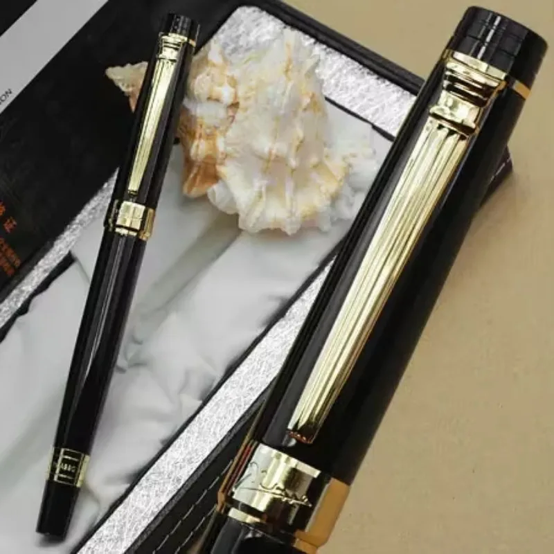 Picasso 917 Rollerball Pen Gloss black Stationery School&Office Supplies Calligraphy Practice Writing Pen,original box choice