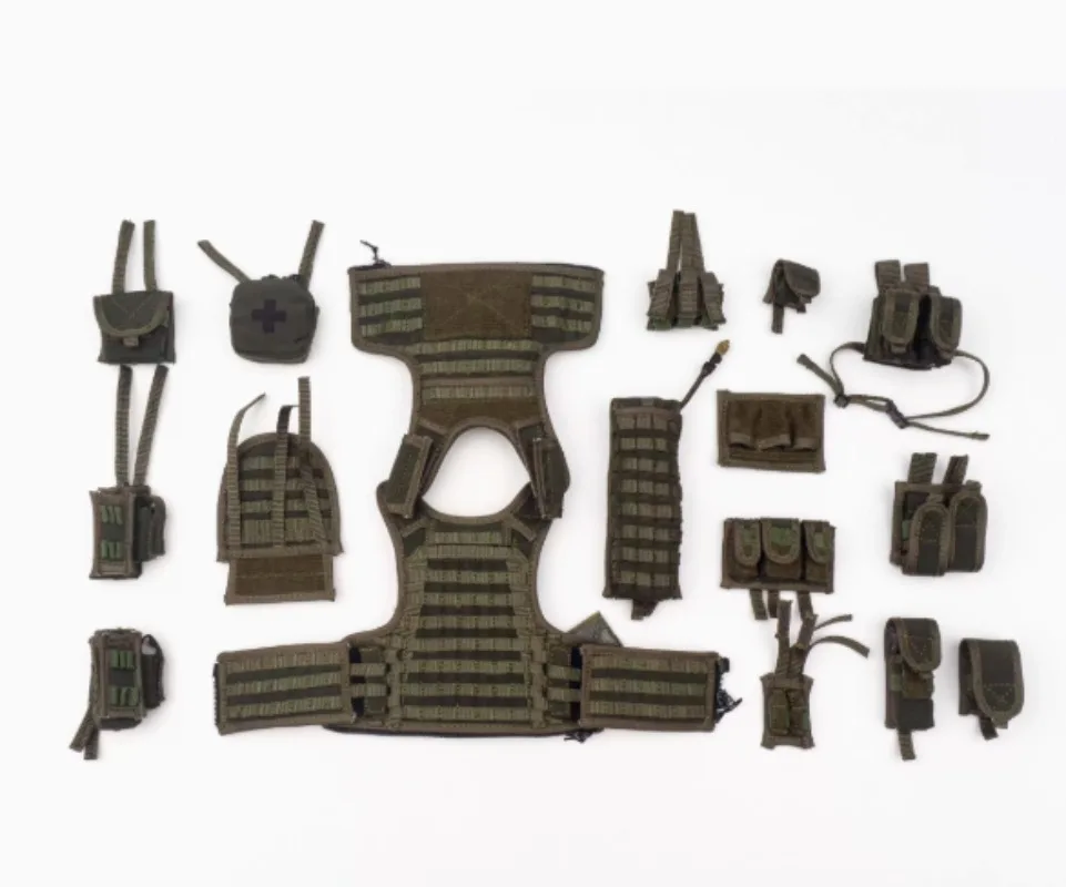 

Easy&Simple 1/6 Scale ES 26057 US CAG Delta Chest Fanging Vest&Bag Model For 12'' Figure