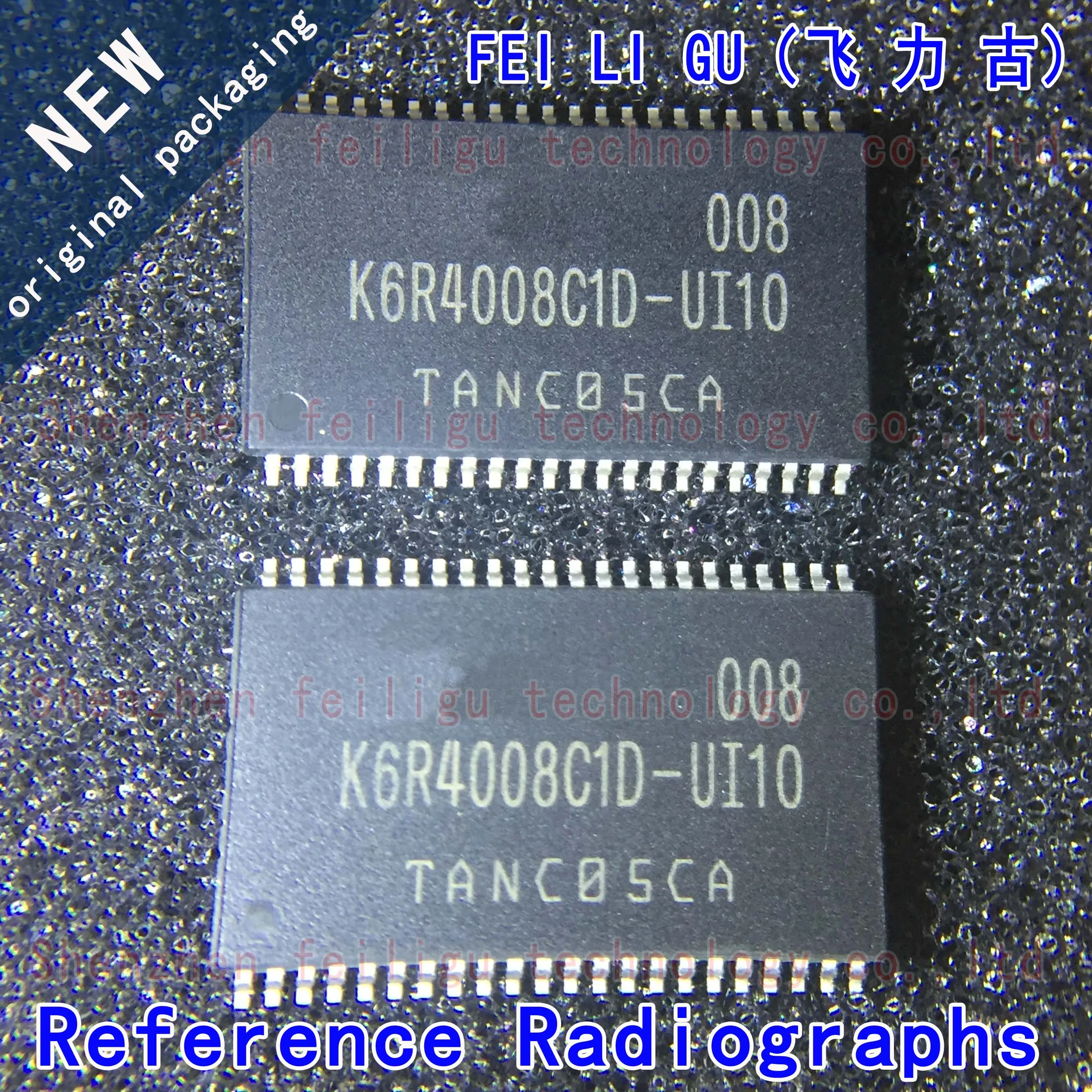 1~30PCS 100% New Original K6R4008C1D-UI10 K6R4008C1D Package:TSOP44 SRAM Memory Chip