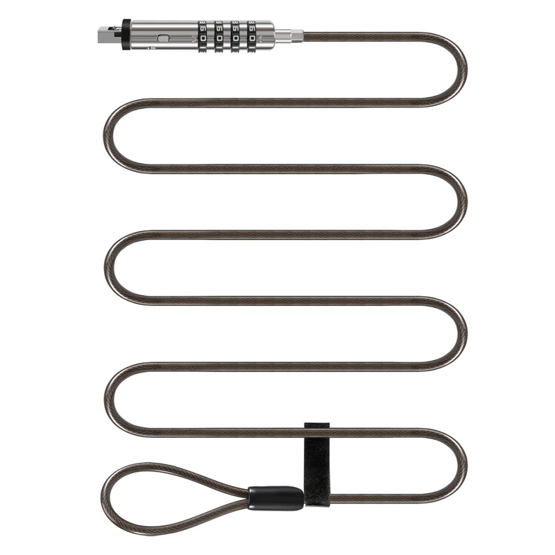 Segurança universal do fechamento para o computador, fechamento do cabo do usb, 4 digitais