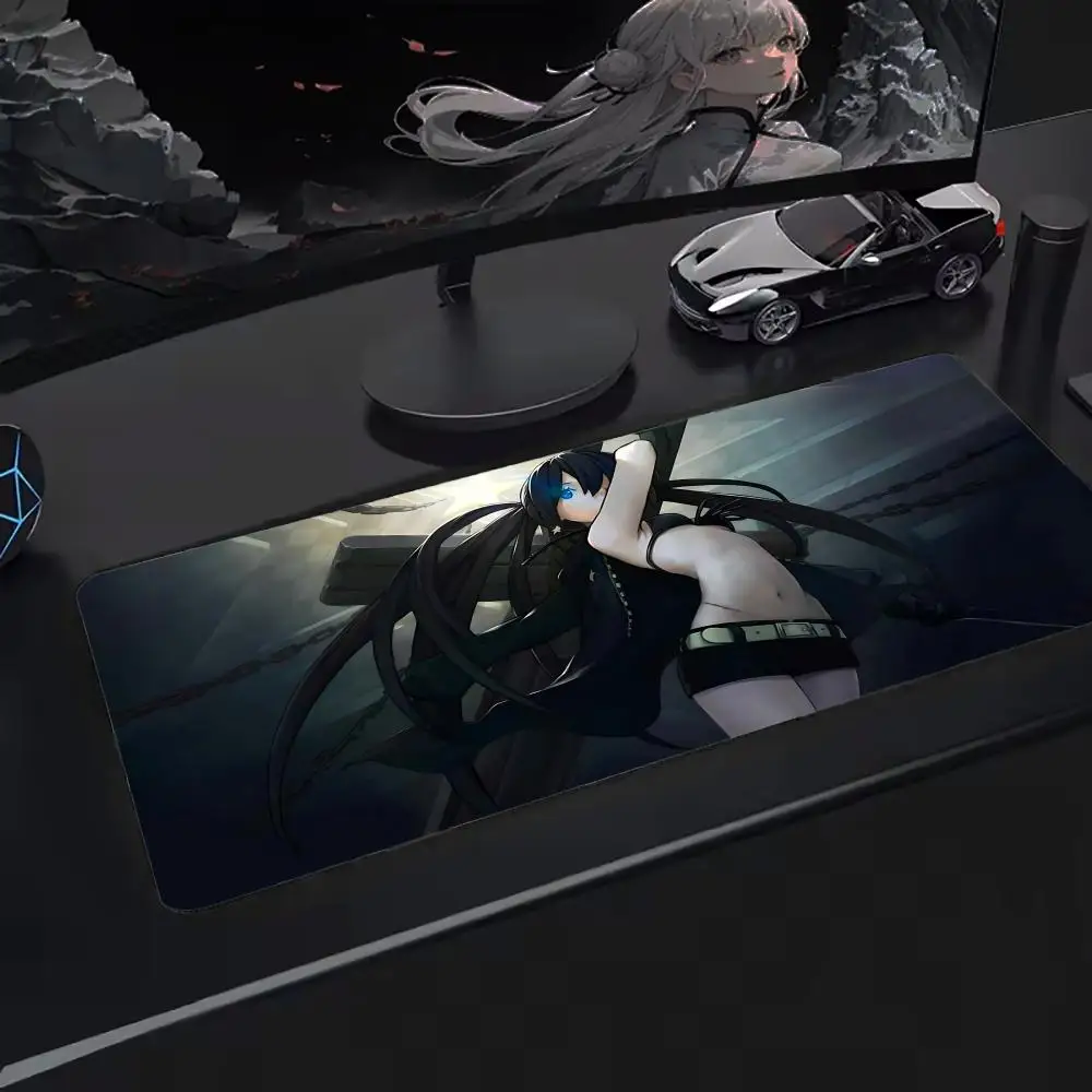 

Black Rock Shooter Mouse Pad Oversized Mouse Mat, Extended Gaming Surface, Non-Slip Backing, Perfect for Desk Use