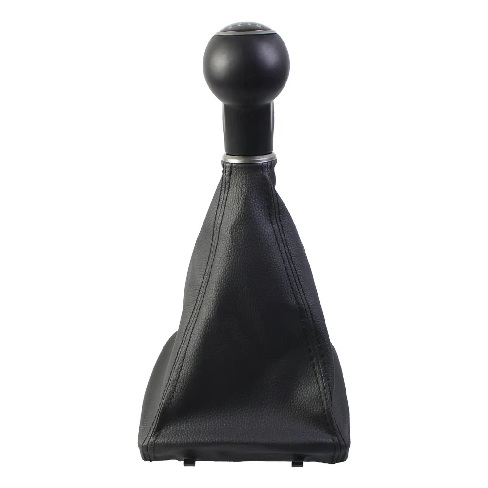  ﻿ 5-6-Gang-Schaltknauf für SEAT IBIZA IV (6J) 2009 2010 2011 2012-2017 mit Schaltsack-Lederbezug Zubehör – Detail 8