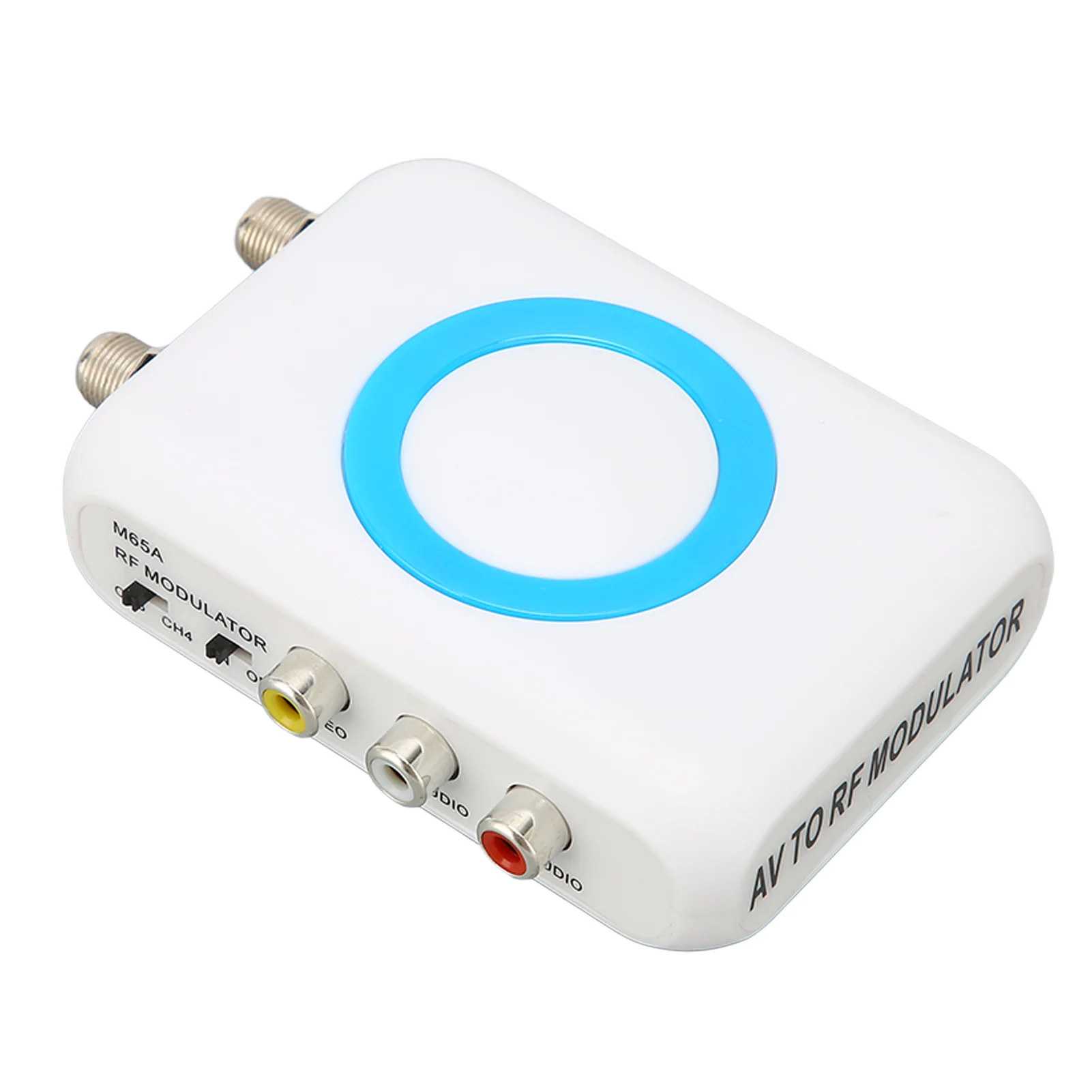 M65A‑NTSC RF Modulator Support AV Output Professional HD VHF Demodulator Converter for CATV System VHF Demodulator Converter