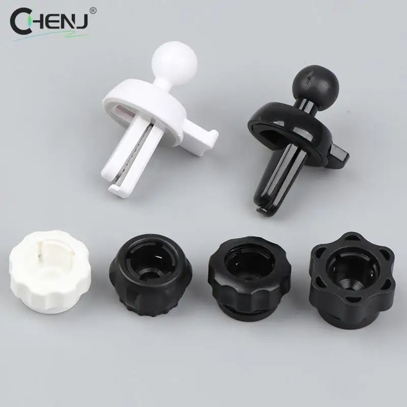 Universal Air Outlet Fixing Clip Nut Screw Base Option Holder For Car Phone Holder Mount GPS DV Dash Camera Suction Cup Bracket