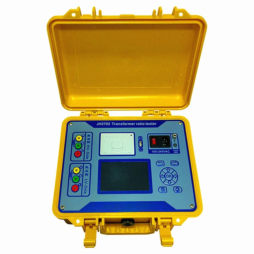 JH2702 Three Phase Voltage Transformer Ratio Tester Built-in Battery Periodic Turns  Group Meter