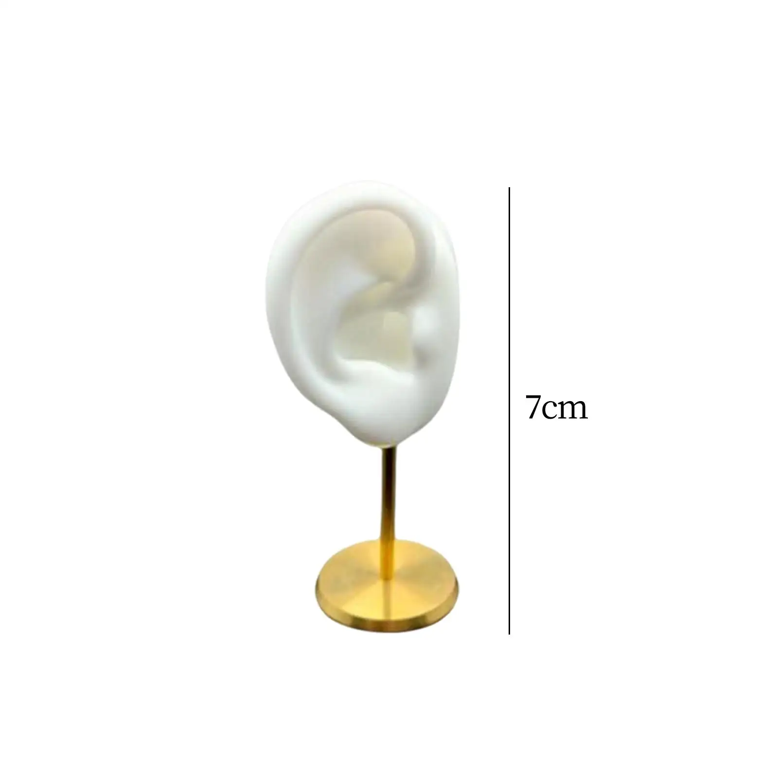 Ear Shaped Silicone Earring Organizer Jewelry Accessories Display Stand for Jewelry Box Professional Jewelry Photography