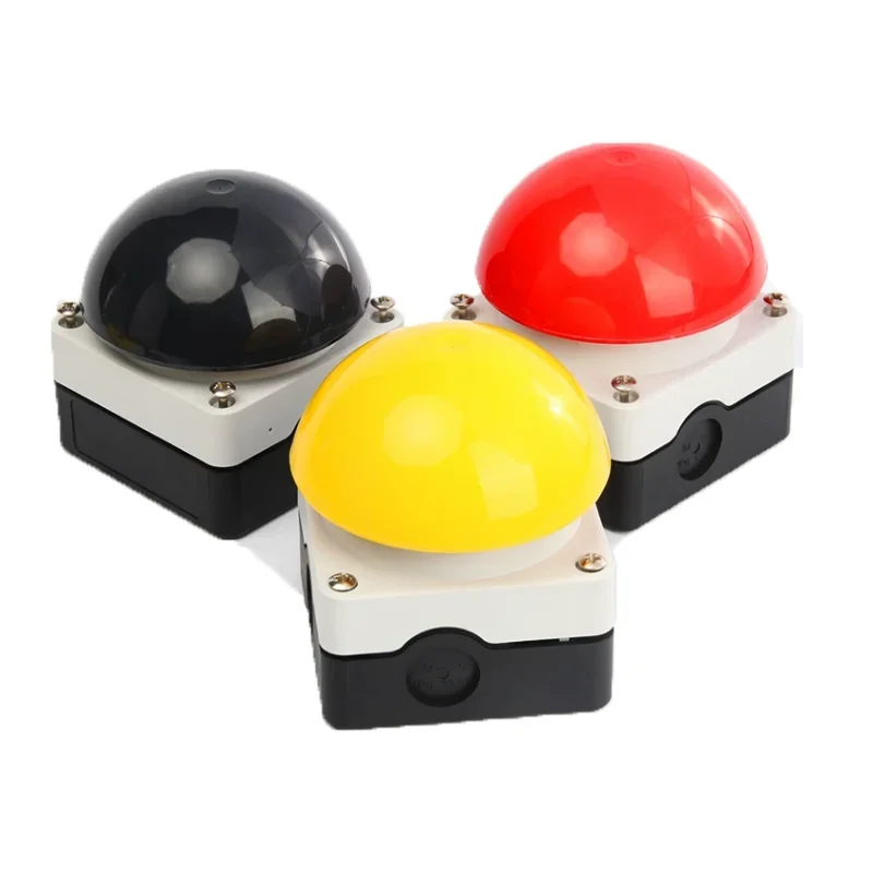 1/5/20 Pcs Mushroom Head Button Switch EFAK Ball Type Foot Racket Judge Racket Light Trigger Button Waterproof One on One Off