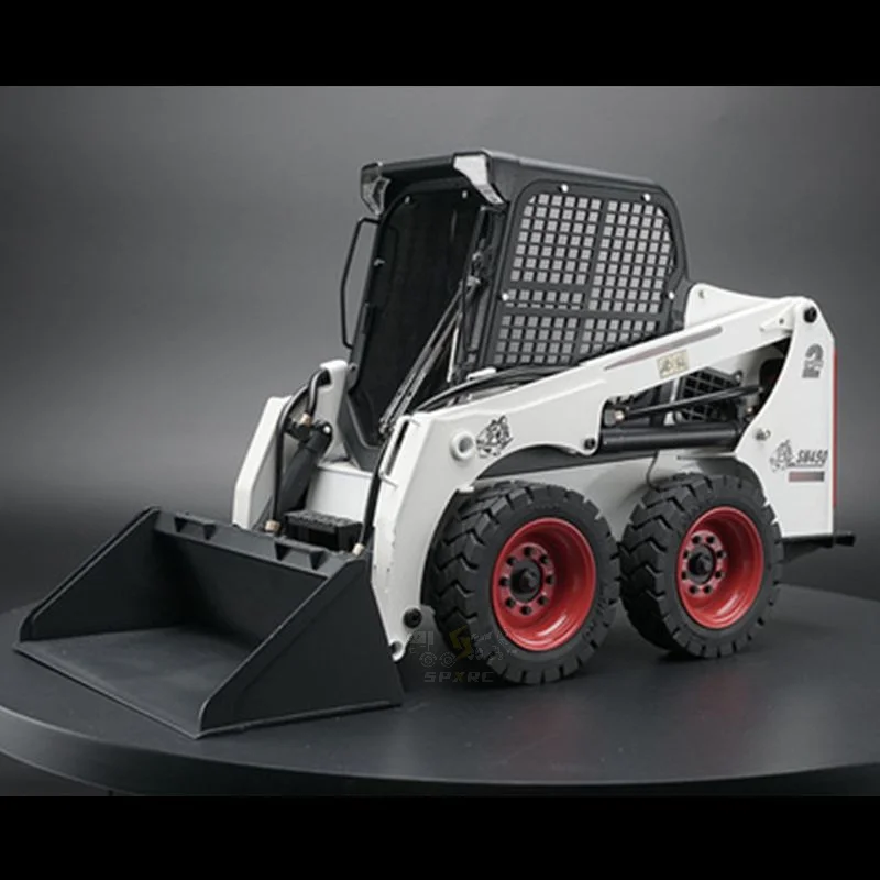 

JDM-160 Bobcat 1:14 Skid Loader For Tamiya Rc Truck Trailer Tipper For Scania Man Actros Volvo Car Parts