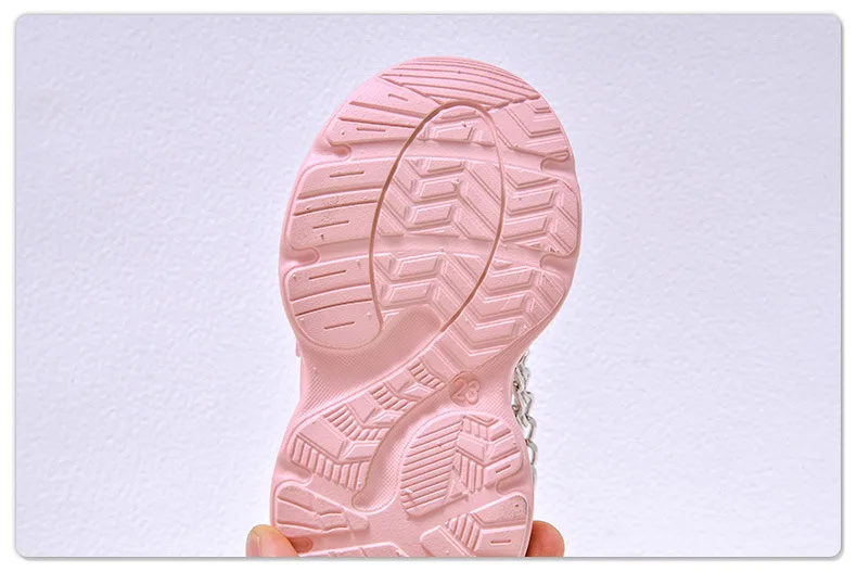 2026 Neue Frühling-Herbst Mädchenschuhe LED Prinzessinnen-Schuhe Kinder-Sportschuhe mit Weicher Sohle Weihnachts-/Halloween-Geschenke – Detail 15