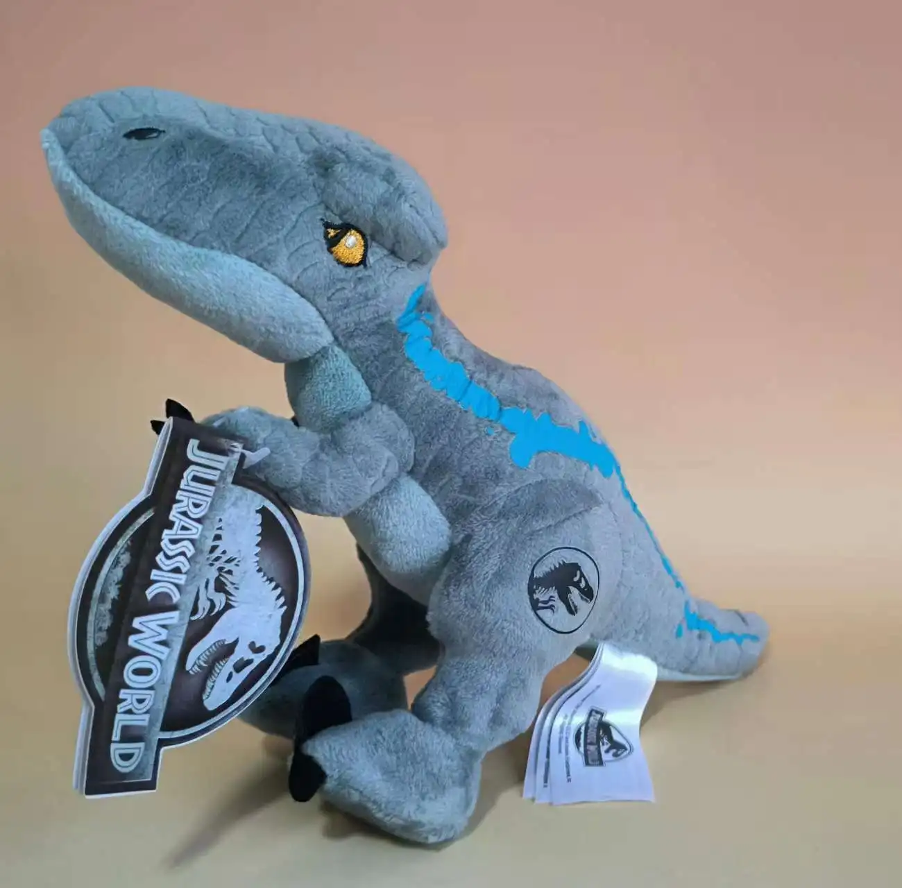 本物のユニバーサルジュラシックパークブルーぬいぐるみ 20 センチメートル恐竜ぬいぐるみ装飾子供の誕生日クリスマスギフトギフト