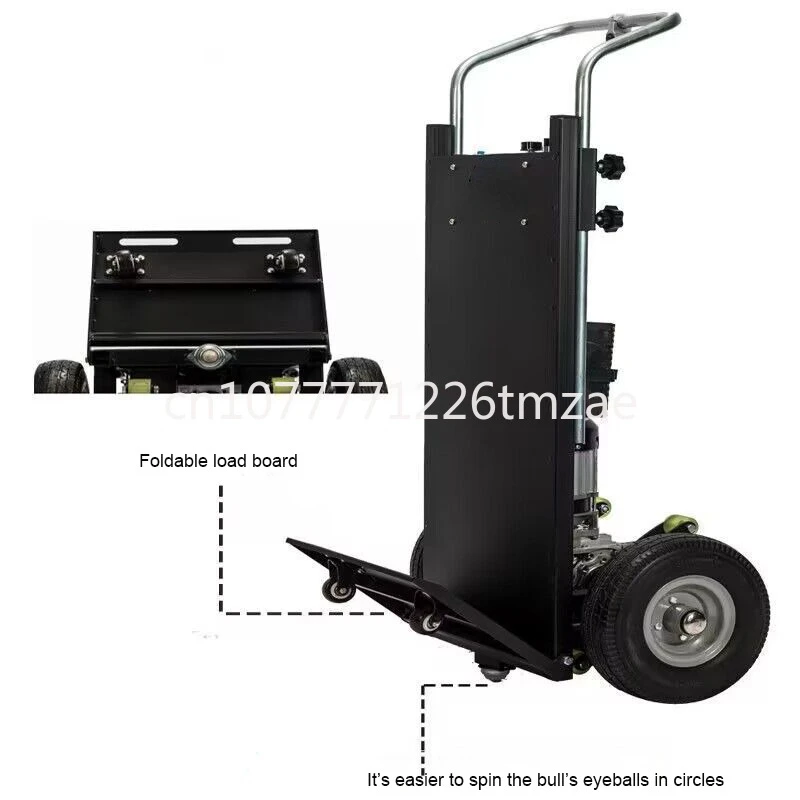 Electric Step-Climbing Stroller Folding Cart Cargo Handling Climbing Tool